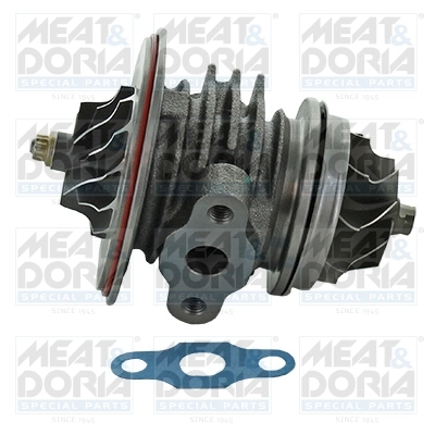 Core assembly, turbocharger